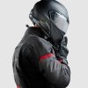 Kurtka Motocyklowa Tekstylna Rebelhorn Cubby 5 Dark Grey Black Red